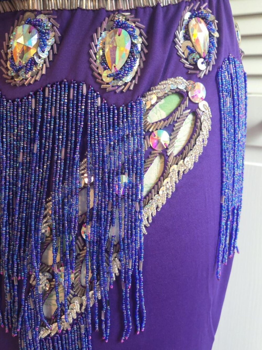 Purple Professional Belly Dance Costume - image 5